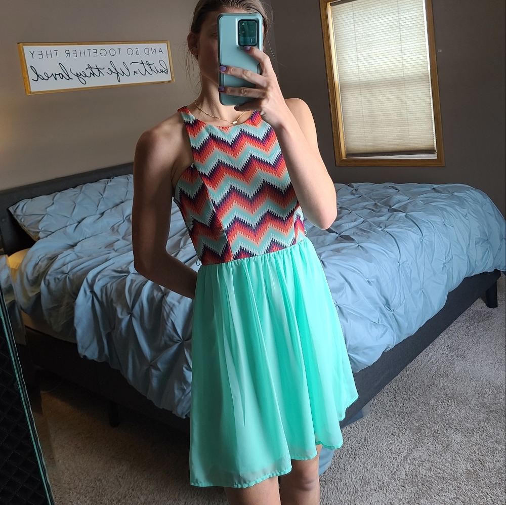 Short Halter Top Dress